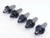 5pc LOT OF CAT40 3/8 ID SOLID END MILL TOOL HOLDER 2.5" PROJECTION .375 STUB  - NS4154LVR