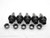 5pcs LOT OF CAT40 CARBOLOY DA180 COLLET CHUCK TOOL HOLDER 3" PROJECTION DA 180 - NS4185LVR