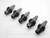 5pcs LOT OF CAT40 KENNAMETAL DA180 COLLET CHUCK TOOL HOLDER 3" PROJECTION DA 180 - NS4187LVR