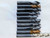 10pcs LOT OF ASSORTED CARBIDE END MILLS AROUND 3/8" O.D. SQUARE 2 FLUTES .375 - JG1077CG5