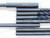 8pcs LOT OF ASSORTED CARBIDE END MILLS AROUND 3/8" O.D. LONG REACH .375 .3750 - JG1080CG5