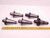 5pc LOT OF NMTB50 5/8 I.D. SOLID END MILL TOOL HOLDERS .625 VARIOUS PROJECTIONS