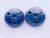 3/8 24 UNJF 3A THREAD RING GAGES .375 .3750 GO NO GO P.D.'S = .3479 & .3450 - DW38985OB6