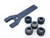 5pcs COMMAND ER20 FINE BALANCE COLLET NUTS +  SPANNER WRENCH XCNA-FB20 XCCW-FT20 - JG1424LVR