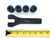 4pcs COMMAND ER20 FINE BALANCE COLLET NUTS +  SPANNER WRENCH XCNA-FB20 XCCW-FT20 - JG1425LVR