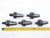 5pc LOT BT40 1/4 ID SOLID END MILL TOOL HOLDER 2.5" PROJECTION .25 B4006-0250 - NS4468LVR