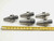 5pcs LOT OF BT40 1/2 I.D. SOLID END MILL TOOL HOLDER .5 2 3/4 PROJECTION - NS4478LVR
