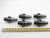 5pcs LOT OF BT40 1/2 I.D. SOLID END MILL TOOL HOLDER .5 2.5 - 2.75" PROJECTION - NS4478LVR