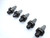 5pcs LOT OF BT40 1/2 I.D. SOLID END MILL TOOL HOLDER .5 2 1/2 PROJECTION .5000 - NS4479LVR