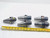 5pcs LOT OF BT40 5/8 I.D. SOLID END MILL TOOL HOLDER .625 VARIOUS PROJECTIONS - NS4482LVR