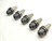 5pcs LOT OF BT40 3/4 I.D. SOLID END MILL TOOL HOLDER .75 VARIOUS PROJECTION - NS4484LVR