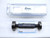 NEW M48 X 2 6H METRIC THREAD PLUG GAGE 48 2.0 GO NO GO P.D.'S = 46.701 & 46.937 - DW39258MSAF
