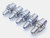 5pc LOT OF HSK63A 12mm ID HYDRAULIC CHUCK TOOL HOLDER SCHUNK GUHRING 3 1/2 PROJ - NS4802LVR