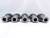 5pc LOT OF HSK63A GUHRING 20mm ID HYDRAULIC CHUCK TOOL HOLDER 3 1/2" PROJECTION - NS4804LVR