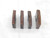 4pcs AMEC 1 1/2 SERIES C 10234-0116 HSS SPADE DRILL INSERTS 1.5 UNDERSIZE USA - NS4911BU5