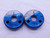 25/32 32 UNJS 3A THREAD RING GAGES .7812 GO NO GO P.D.'S = .7607 & .7580 - DW40108AS6