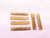6pcs NEW ADVENT ATM-38B3.0MMPC TiN CARBIDE THREAD MILL INSERTS 3.0 mm PITCH - NS5335CT4