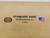 STANDARD GAGE CO. No.6 BORE GAGE WOODEN STORAGE BOX 15 1/4 X 6" X 7 1/4 BOX ONLY