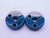1/2 14 UNS 2A THREAD RING GAGES .5 .50 .500 GO NO GO P.D.'S = .4521 & .4471 - DW40373AX6