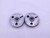 NEW 10 32 UNJF 3A VERMONT THREAD RING GAGES #10 .190 GO NO GO PDS= .1697 & .1674 - DW40407AR6