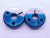 3/4 32 UN 3A THREAD RING GAGES .75 .750 .7500 GO NO GO P.D.'S = .7297 & .7270 - DW40417AR6