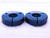 1 3/8 28 UN 2A THREAD RING GAGES 1.375 1.3750 GO NO GO P.D.'S = 1.3506 & 1.3465 - DW40431AR6