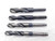 12pc LOT OF HSS SILVER & DEMING / REDUCED SHANK DRILL BITS SEE DESC FOR SIZES - BR12288LVR