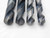 12pc LOT OF HSS SILVER & DEMING / REDUCED SHANK DRILL BITS SEE DESC FOR SIZES - BR12288LVR