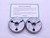 NEW 7/16 20 UNJF 3A LEFT HAND THREAD RING GAGES .4375 GO NO GO = .4050 .4019 LH - DW40462GFG