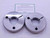 NEW 1 3/8 24 UNS 3A THREAD RING GAGES 1.375 GO NO GO P.D.'S = 1.3479 & 1.3446 - DW40468GFG