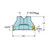 SANDVIK 3" O.D. FACE MILL RA390-076R25-17M 1" PILOT 3/8 KEY HOLDS 6 INSERTS 3.0 - NS5917AT6