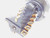 VALENITE 2 1/2 OD INDEXABLE END MILL SS3-250-4R24-50CT CAT50 SHANK SP-43 INSERTS - JG4233CZ5