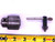 JACOBS CHUCK 30B DRILL CHUCK 0-5/16 CAPACITY 3/8 - 24 THD STRAIGHT SHANK W/ KEY - JJ1359AY6