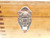 WOODEN FOAM PADDED STORAGE CASE WITH WORKING LATCHES 19.75" X 19.75" X 6.5" 