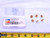 6pcs NEW SECO CNMG-090308-MF2 TP15 TiN CARBIDE TURNING INSERTS CNMG 090308 322 - JJ1462CH5