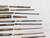 47pc LOT HSS TAPS PLUG BOTTOMING SPIRAL STRAIGHT FLUTE PULLEY EXTENDED THREADING - NS6207CH5