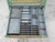 STANLEY VIDMAR 12 DRAWER INDUSTRIAL STORAGE CABINET 30 X 27.75 X 44.25