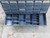 96 DRAWER INDUSTRIAL TOOL STORAGE CABINET W/ DIVIDERS 34" X 11.75" X 62.375"