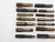 18pc LOT HSS STRAIGHT FLUTE TAPS PLUG & BOTTOMING MACHINIST TOOLING THREADING - NS6216CH5