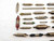 27pcs LOT OF HSS CENTER DRILL BITS SIZES FROM #1 - #10 90 DEGREE DOUBLE ENDED - NS6219CH5