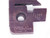VALENITE ECON-O GROOVE ANVIL VDBA-344-375-L INSERT STYLE VDB-B FACE GROOVING - JJ1628AY6