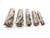 5pcs LOT OF HSS COBALT ROUGHING END MILLS 3/4, 1", 1 1/8, 1 1/2 DIAMETERS HSCO - NS6364BB6