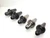 5pcs LOT OF CAT50 7/8 I.D. SOLID END MILL TOOL HOLDER .875 3.75" - 4" PROJECTION