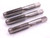 3pcs NEW WIDELL 5/8 18 HSS LEFT HAND SPIRAL POINT PLUG TAP 3 FLUTE .625 LH USA - JJ1778CH5