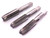 3pcs NEW WIDELL 5/8 18 HSS LEFT HAND SPIRAL POINT PLUG TAP 3 FLUTE .625 LH USA - JJ1783CH5