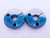 23/32 27 NS 2 THREAD RING GAGES .7187 GO NO GO P.D.'S = .6920 & .6890 CHECK - DW41325BB6
