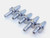 5pc LOT OF BT30 BIG NBC6 COLLET CHUCK TOOL HOLDER 2 7/8 PROJ. BBT30-MEGA6N-75 - JG4572AT1