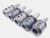 5pc LOT OF CAT50 2" I.D. SOLID END MILL TOOL HOLDER 2.0 5 5/8 PROJECTION 2.0000 - JG4668LVR