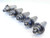 5pc LOT OF CAT50 1" PILOT O.D. 3/8 KEY FACE MILL TOOL HOLDER 2" PROJECTION 1.0 - JG4698LVR