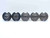 5pc LOT OF CAT50 3/4 PILOT O.D. 5/16 KEY FACE MILL TOOL HOLDER 1 1/2 PROJECTION - JG4706LVR